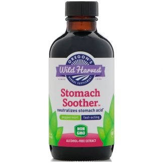 Oregon's Wild Harvest, 整腸剤、ペパーミント、4 fl oz (118 ml) (Discontinued Item)