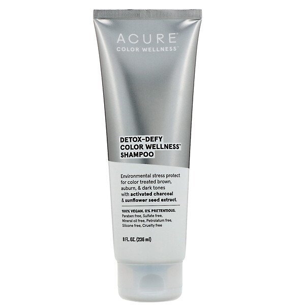 Acure, デトックスデファイColor Wellness(カラーウェルネス)シャンプー、236ml(8fl oz)