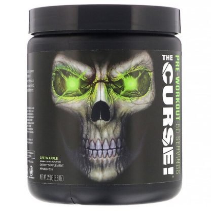 JNX Sports, ザ・カース、筋トレ前用、グリーンアップル、250g