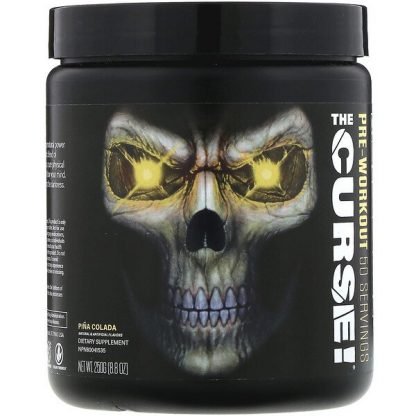 JNX Sports, The Curse（ザ・カース）、筋トレ前用、ピニャコラーダ味、250g（8.8オンス）