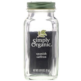 Simply Organic, スパニッシュサフラン、0.5g
