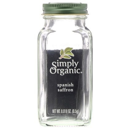 Simply Organic, スパニッシュサフラン、0.5g