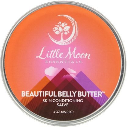 Little Moon Essentials, Beautiful Belly Butter, Skin Conditioning Salve, 3 oz (85.05 g)