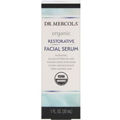 Dr. Mercola, オーガニック修復フェイシャルセラム、30ml