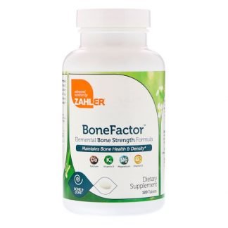 Zahler, BoneFactor、エレメンタル ボーン ストレングス フォーミュラ、120錠