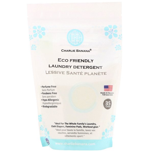 Charlie Banana, 洗濯用洗剤、35回分、1.1 lbs (0.5 kg) (Discontinued Item)