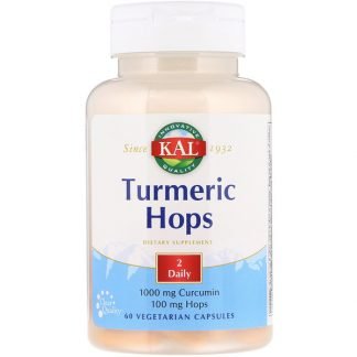 KAL, Turmeric Hops, 60 Vegetarian Capsules