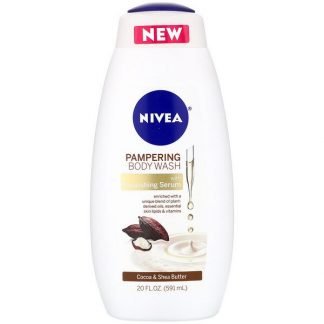 Nivea, パンパリングボディーウォッシュ、ココア＆シアバター、591ml（20fl oz）