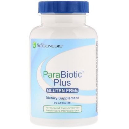 Nutra BioGenesis, ParaBiotic Plus, Gluten Free, 90 Capsules (Discontinued Item)