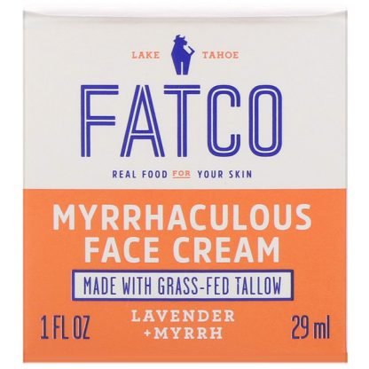 Fatco, Myrrhaculous Face Cream, Lavender + Myrrh, 1 fl oz (29 ml)