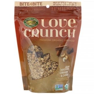Nature's Path, ラブクランチ、ダークチョコレートシナモン＆カシュー、325 g（11.5 oz）