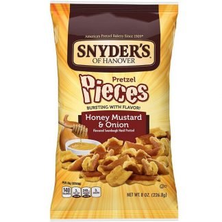 Snyder's, プレッツェルピース、ハニーマスタード＆オニオン、226.8g（8オンス）