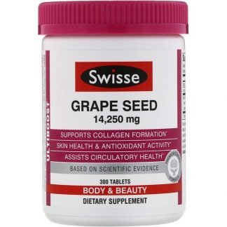 Swisse, Ultiboost、グレープシード、14,250mg、300錠