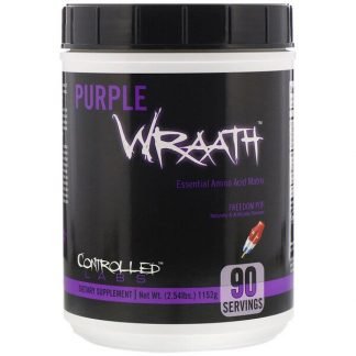 Controlled Labs, PURPLE WRAATH（パープルラース）、フリーダムポップ、1,152g（2.54ポンド）