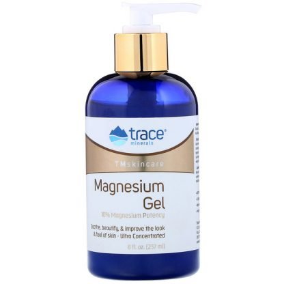 Trace Minerals Research, Tmskincare, Magnesium Gel, 8 fl oz (237 ml)