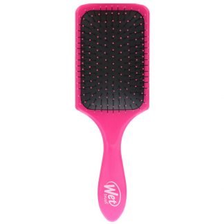 Wet Brush, パドル型もつれ解消ブラシ、ピンク、1本