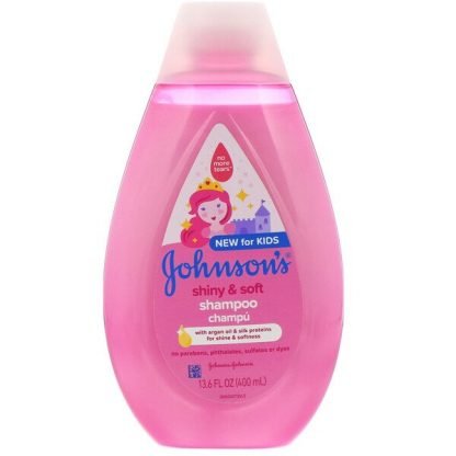 Johnson & Johnson, キッズ、シャイニー＆ソフト、シャンプー、400ml