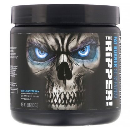JNX Sports, ザ・リッパー、脂肪燃焼剤、ブルーラズベリー味、150g