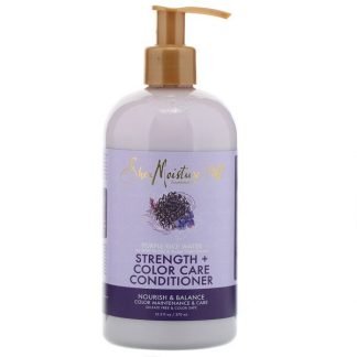 SheaMoisture, Purple Rice Water, Strength + Color Care Conditioner, 12.5 fl oz (370 ml)