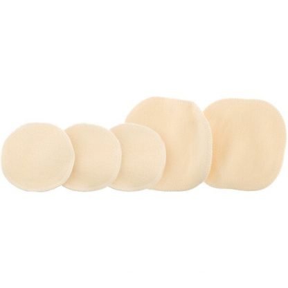 AfterSpa, 再利用可能なコットン製メイク落としパッド、6点セット
