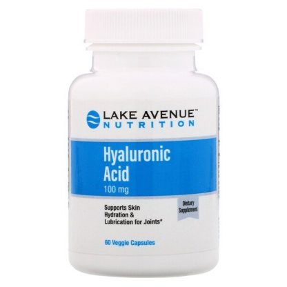 Lake Avenue Nutrition, Hyaluronic Acid, 100 mg, 60 Veggie Capsules