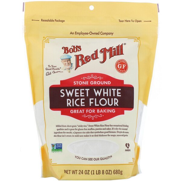 Bob's Red Mill, スイートホワイトライスフラワー、グルテンフリー、680 g(24 oz)