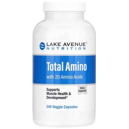 Lake Avenue Nutrition, Total Amino, 240 Veggie Capsules