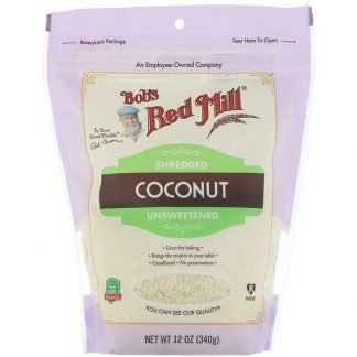 Bob's Red Mill, シュレッドココナッツ、甘味料無添加、340g