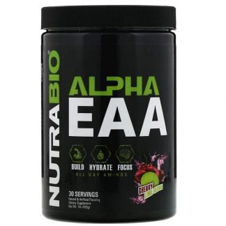NutraBio Labs, アルファEAA、チェリーライムスラッシュ、455 g（1 lb）