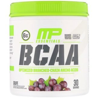 MusclePharm, Essentials, BCAA, Grape, 0.52 lb (235.8 g)