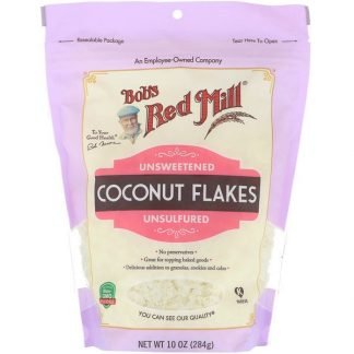 Bob's Red Mill, Coconut Flakes, Unsweetened, 10 oz (284 g)