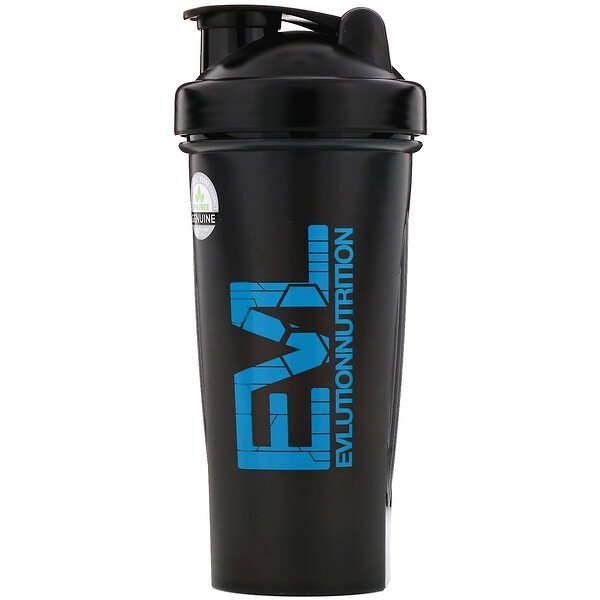EVLution Nutrition, ブレンドボトルクラシック、黒、28oz