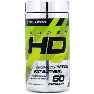 Cellucor, スーパーHD、ハイデフィニション脂肪燃焼剤、60錠