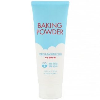 Etude House, ベーキングパウダー、ポアクレンジングフォーム、160 ml（5.41 fl oz）
