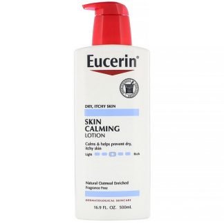 Eucerin, スキンカーミングローション、無香料、500 ml（16.9 fl oz）