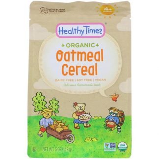 Healthy Times, オーガニック、オートミールシリアル、4ヶ月以上、5 oz (142 g) (Discontinued Item)