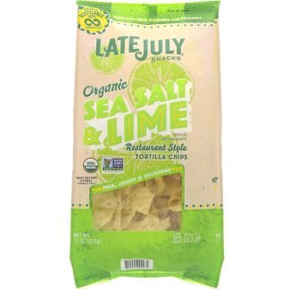 Late July, Organic Tortilla Chips, Sea Salt & Lime, 11 oz (312 g)