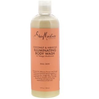 SheaMoisture, Coconut & Hibiscus, Illuminating Body Wash, 13 fl oz (384 ml)