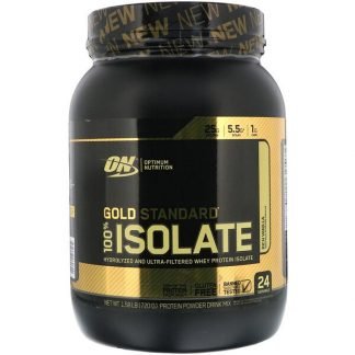 Optimum Nutrition, Gold Standard, 100% Isolate, Rich Vanilla, 1.58 lb (720 g)