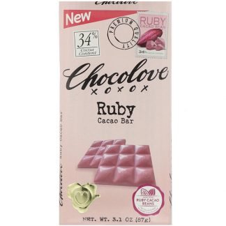 Chocolove, ルビーカカオバー、87 g（3.1 oz）