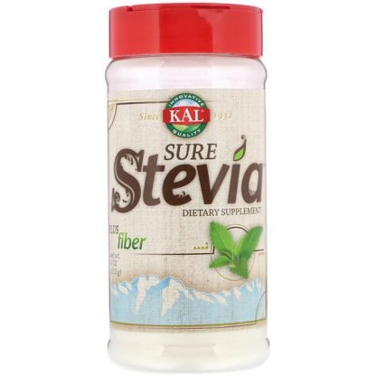 KAL, Sure Stevia Plus Fiber, 4 oz (115 g)