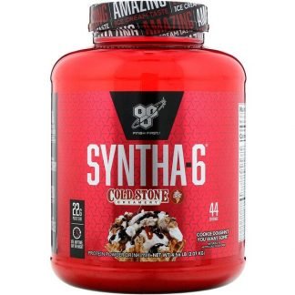 BSN, Syntha-6（シンサ-6）、コールドストーンクリーマリー、クッキー生地風味、2.07kg（4.56lb）