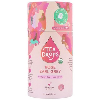 Tea Drops, ローズアールグレイ、3.2オンス