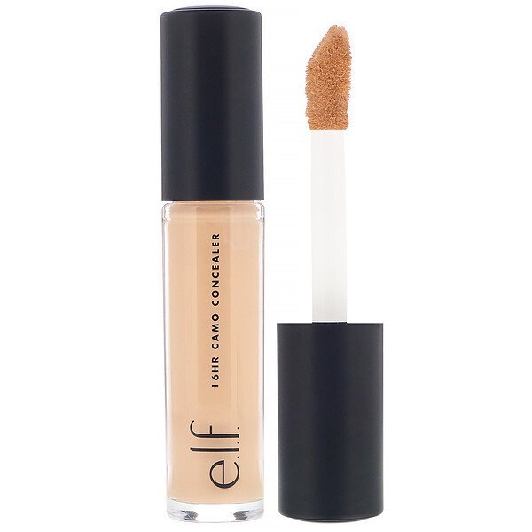 E.L.F., 16HRコモコンシーラー、ミディアムベージュ 6mL(0.203fl oz )
