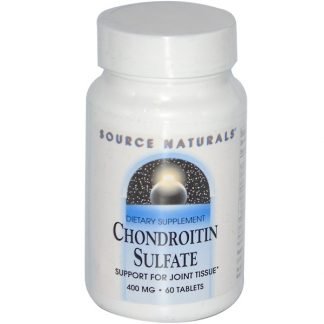 Source Naturals, コンドロイチン硫酸、400mg、60タブレット