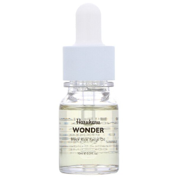 Haruharu, ワンダー、ブラックライスファイシャルオイル、10ml(0.3fl oz)