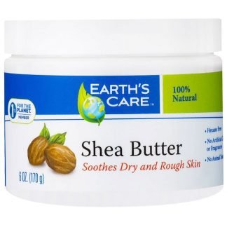 Earth's Care, シアバター、純度100％、6オンス（170g）