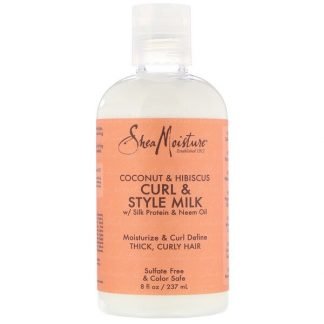 SheaMoisture, Coconut & Hibiscus, Curl & Style Milk,  8 fl oz (237 ml)