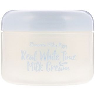 Elizavecca, ミルキーピギー、リアルホワイトタイムミルククリーム、100g（3.53oz）