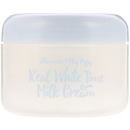 Elizavecca, ミルキーピギー、リアルホワイトタイムミルククリーム、100g（3.53oz）